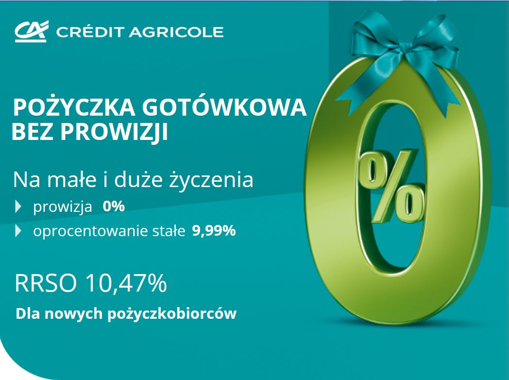 Credit Agricole promocja